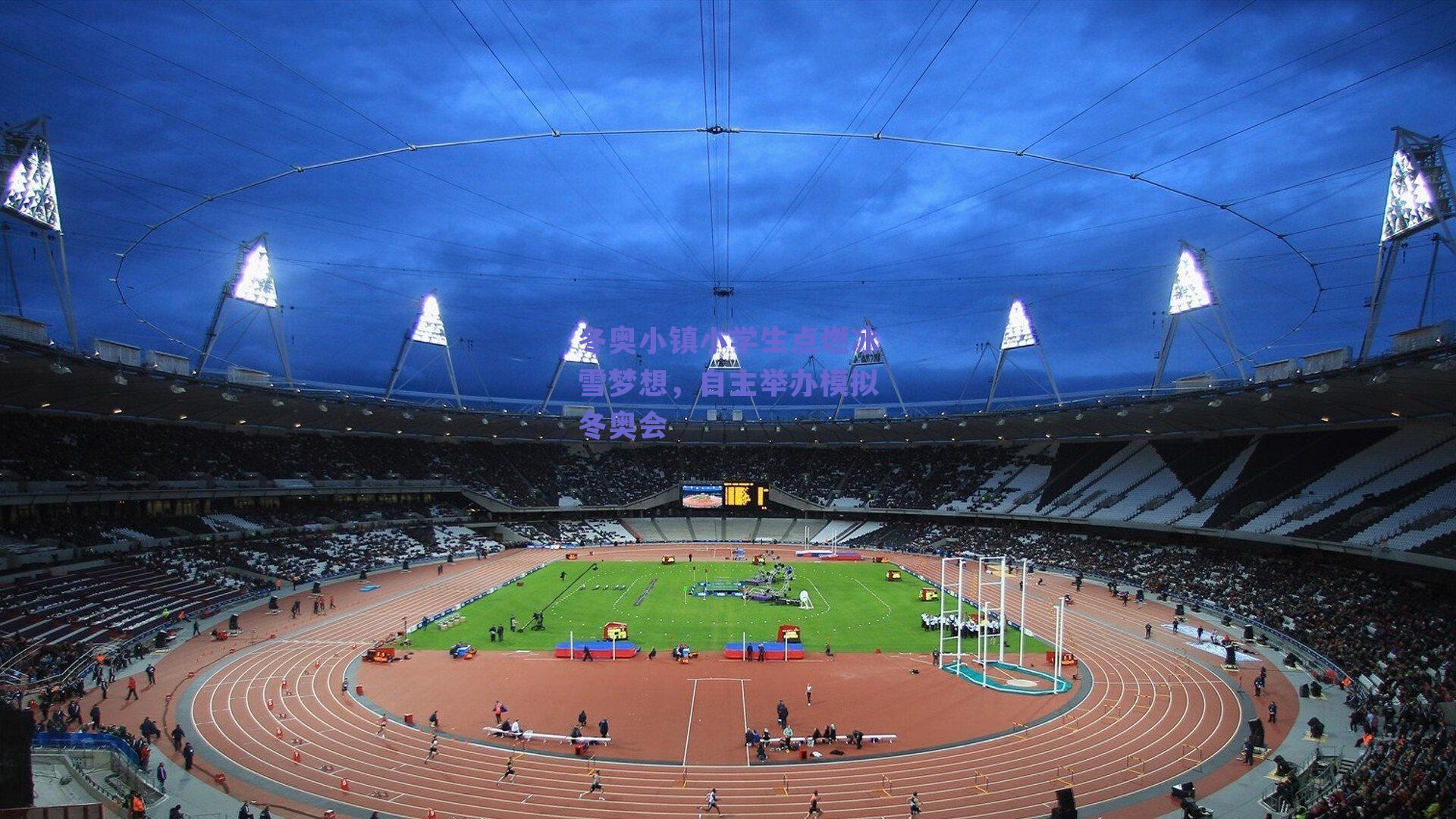 冬奥小镇小学生点燃冰雪梦想，自主举办模拟冬奥会